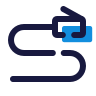 Structured cabling network cable icon